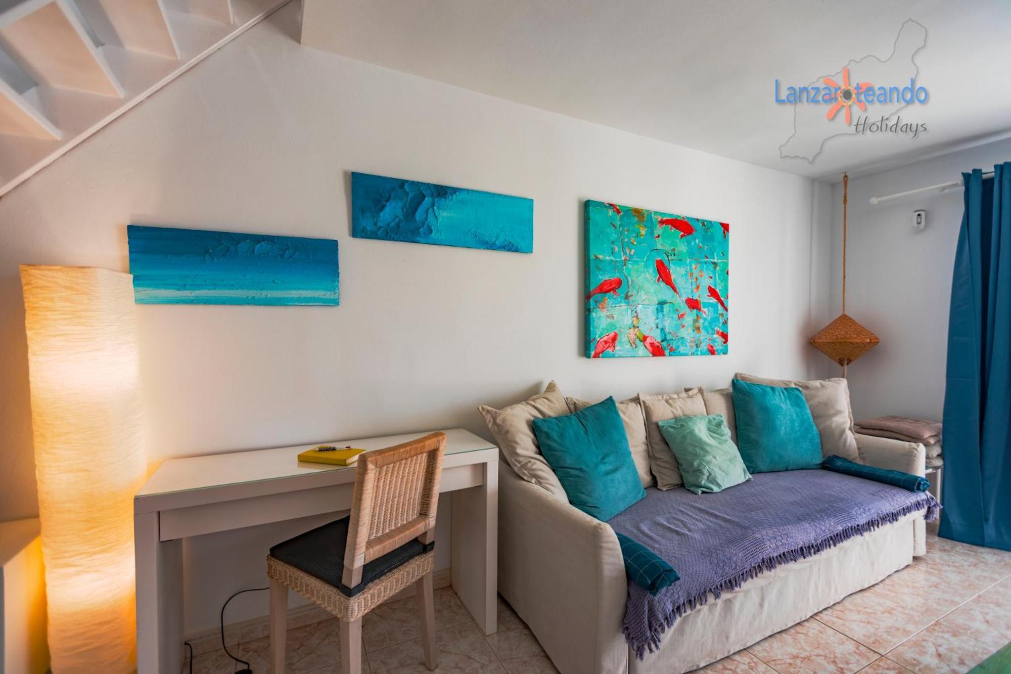 Vivienda Vacacional Sunny - Duplex Apartment 2Beds 2 Baths Costa Teguise Exteriör bild