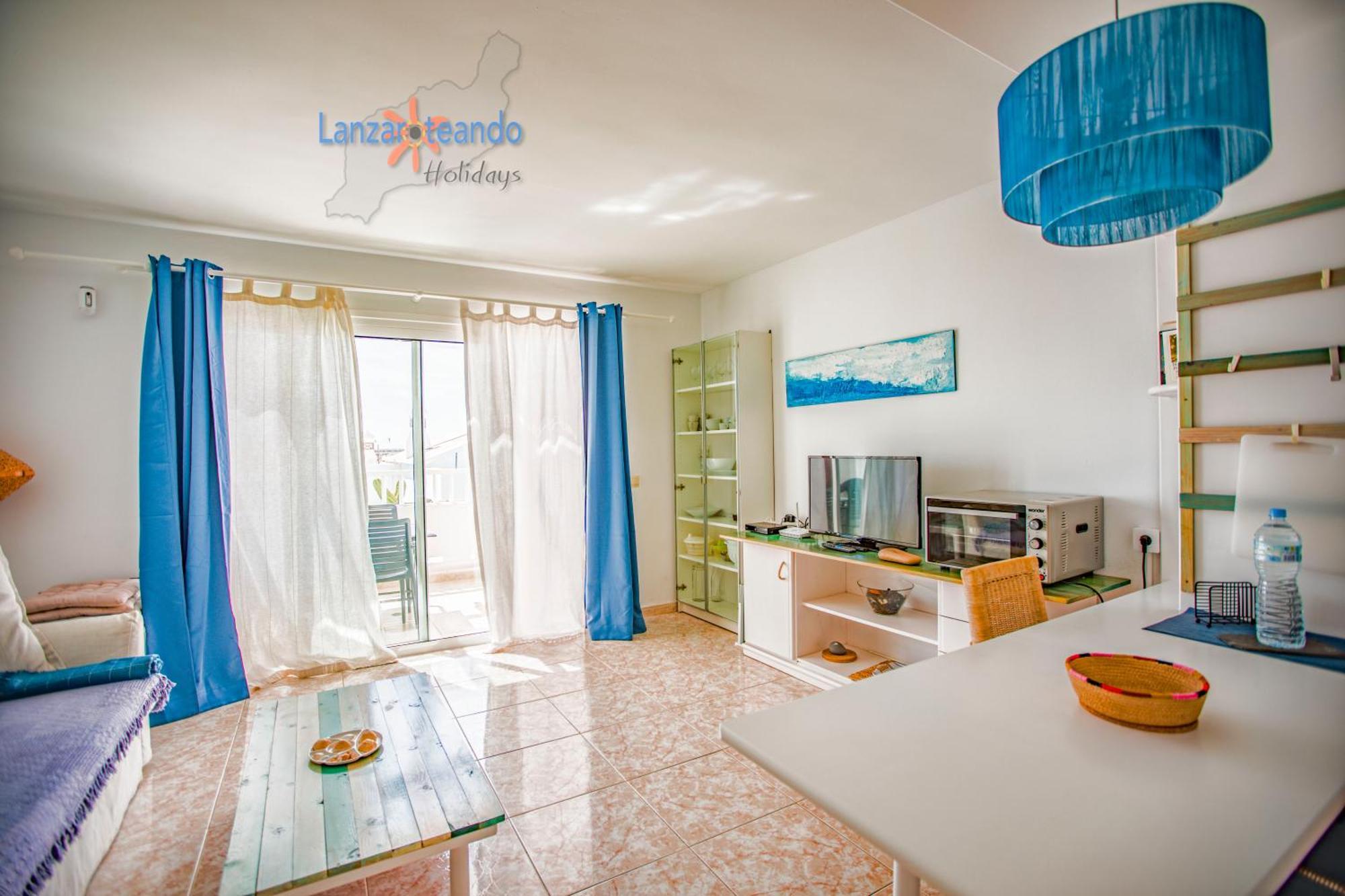 Vivienda Vacacional Sunny - Duplex Apartment 2Beds 2 Baths Costa Teguise Exteriör bild